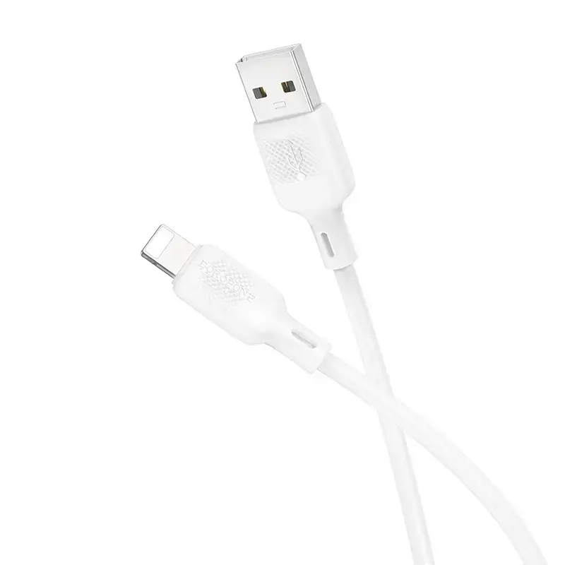 Borofone BX113 Lenny data transfer and charging cable | USB-A to Lightning | 12W | 1m | white