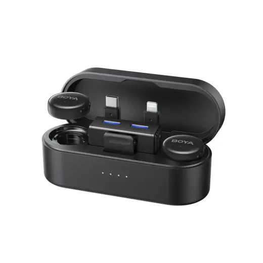 Mikrofon BOYA BOYALINK 3-02 bezprzewodowy 2.4GHz USB-C - czarny