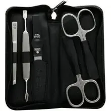 DuKaS Black manicure set made of
