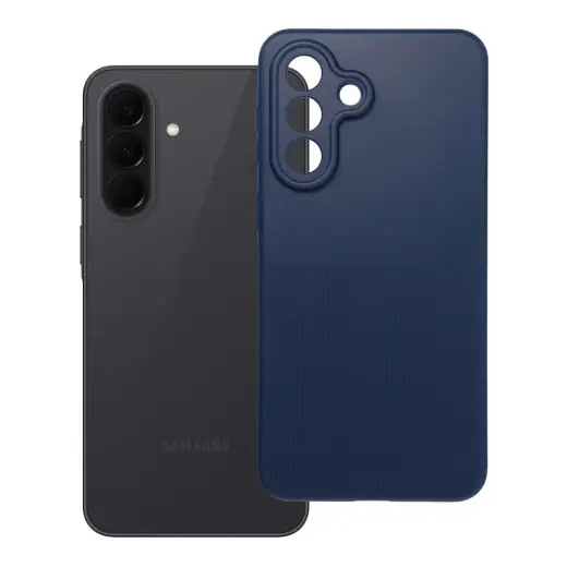 Easy Dual telefono dėklas Samsung Galaxy A37 (A376) mėlynas