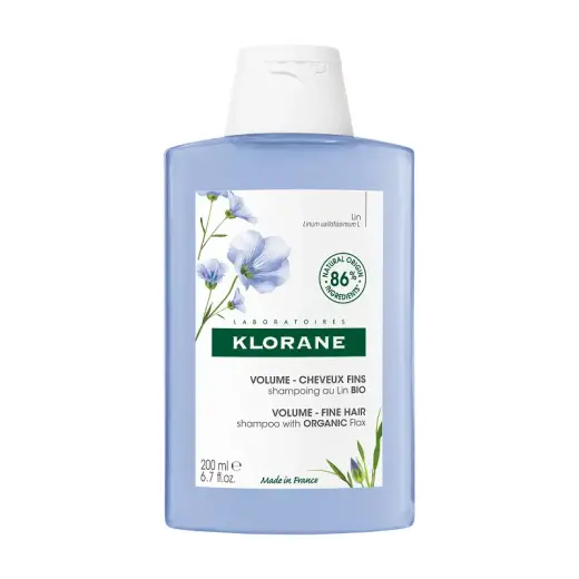 Klorane Lino BIO Volume Shampoo for Fine Hair 200ml