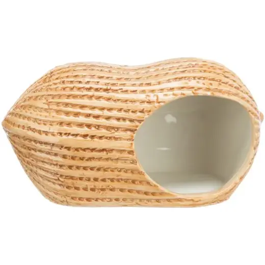 House for rodents : Trixie Peanut ceramic house, hamsters|mice, 17 × 8 × 8 cm