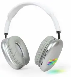 Austiņas Gembird BT Stereo Headset with LED Light Effect White