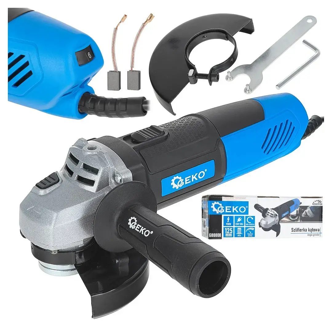 Leņķa slīpmašīna 125mm 900W ar jaudas regulēšanu