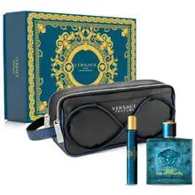 Eros SET EDT 100 ml + EDT 10 ml + Cosmetic Bag