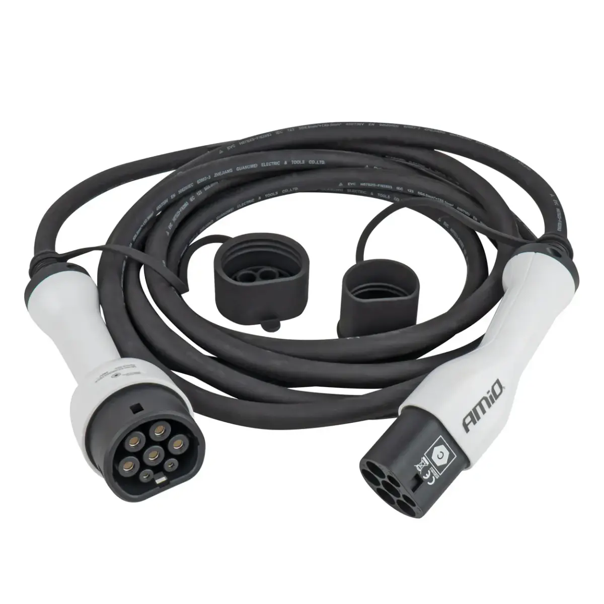 EV Charging Cable with Connector Type2 to Type2 3P 11 kW 5 m AMIO-04971