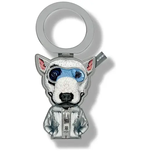 Magnetic pendant Nimmy Cool&Cute    2.0 Dog grey