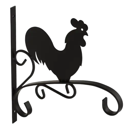 VELANO Decorative bracket UK rooster black
