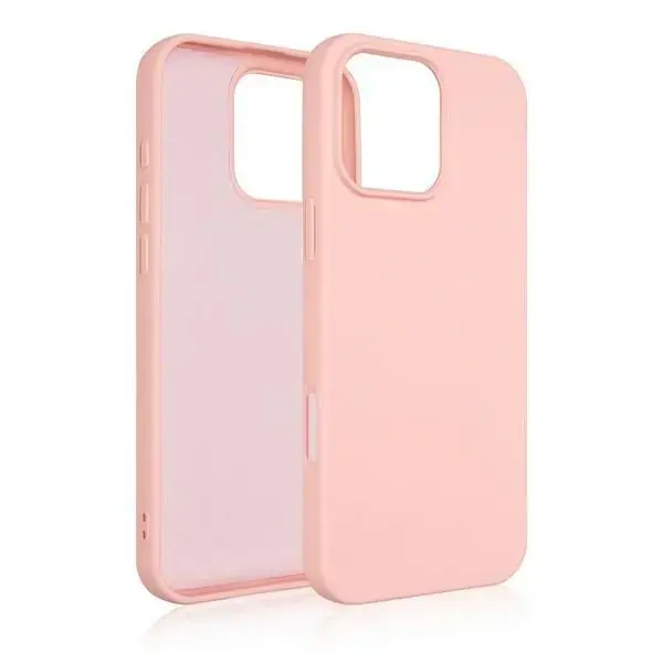 Beline Silicone maciņš telefonam iPhone 16 Pro Max rozā