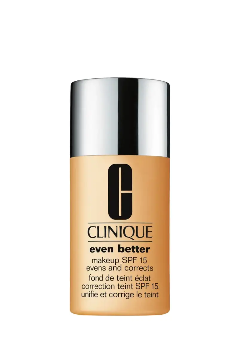 Clinique, Even Better, Natural Finish, Liquid Foundation, WN 54, Honey Wheat, SPF 15, 30 ml