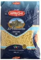 Makaroni, zvaigznītes ARRIGHI, 500g