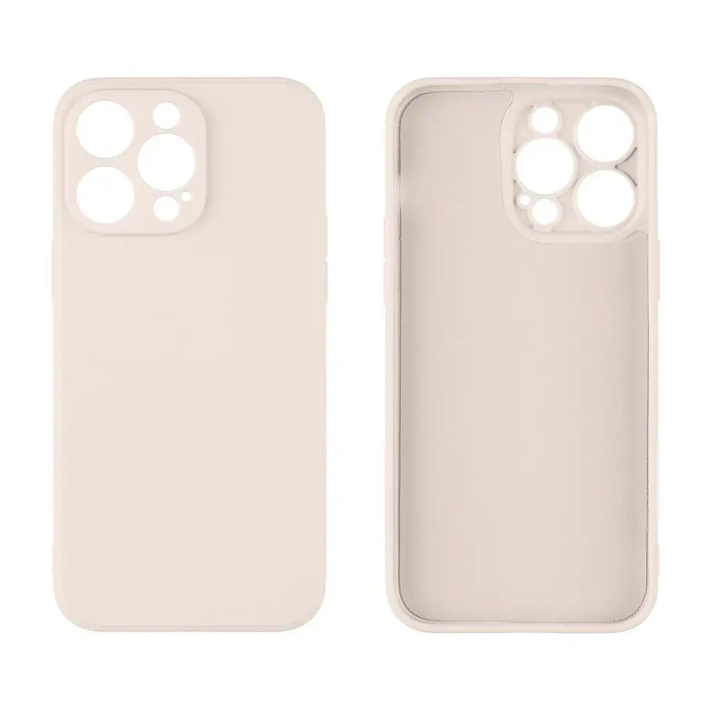 OBAL:ME Matte TPU Case for Apple iPhone 14 Pro Max Beige