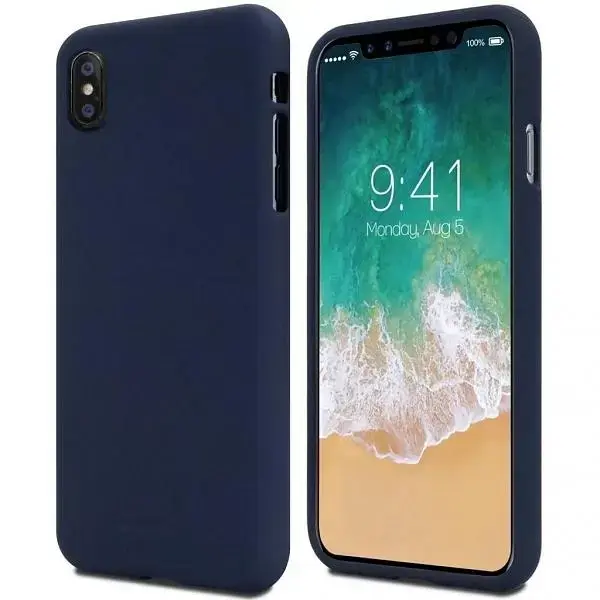Mercury Soft N975 Note 10+ niebieski |midnight blue
