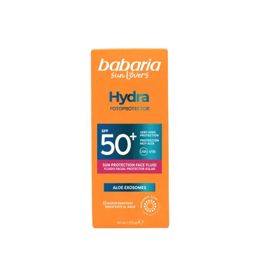 Babaria Sol Hydra Facial Fluido Solar Fotoprotector Spf50 40ml