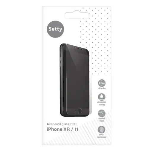 Setty karastatud klaas telefonile iPhone XR | 11
