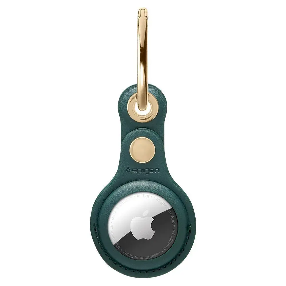 Spigen Cyrill keychain for Apple AirTag with key ring green
