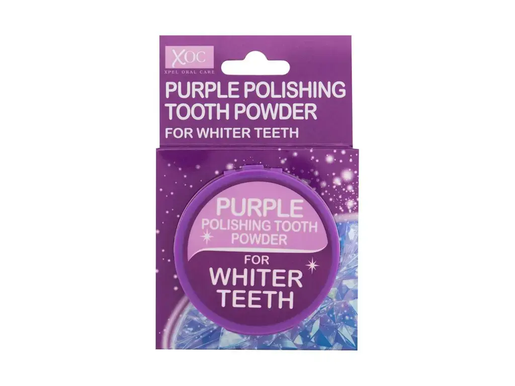Xpel Purple Polishing Tooth Powder Teeth