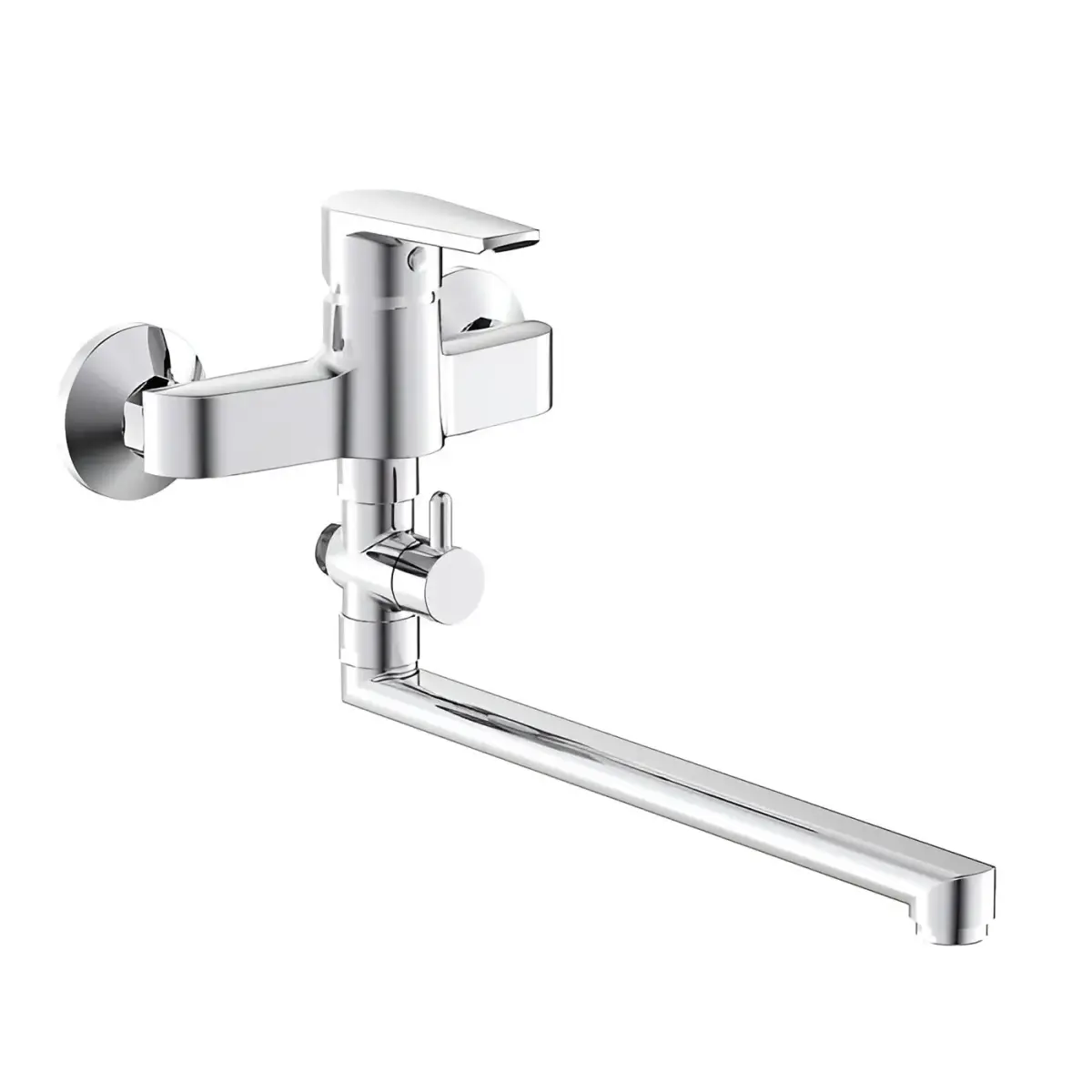 Cersanit Bath mixer tap Vero, 20cm, chrome