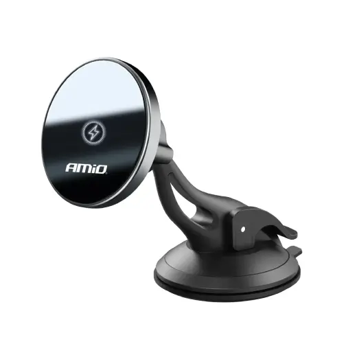 Suction mount Phone Holder with Wireless Charger  My Mag 15W AMIO-03775