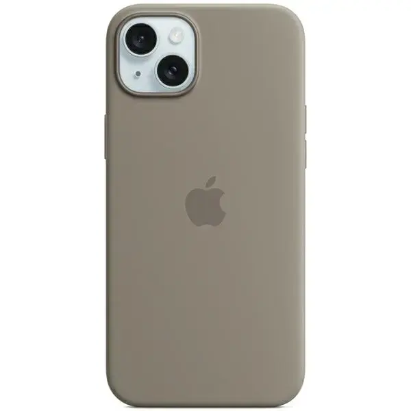 APPLE iPhone 15 Silicone Case with MagSafe - Clay