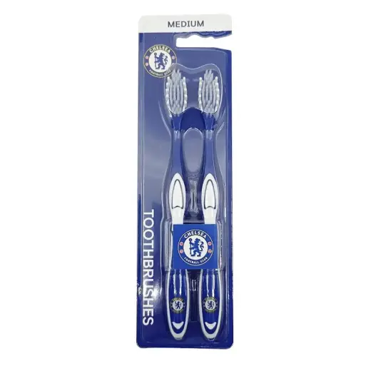 Set Duo, Epl, Chealsea, Toothbrush, Blue, 2 pcs