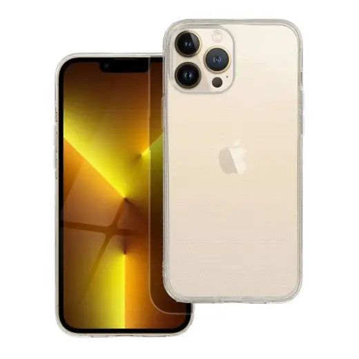 CLEAR 2 mm maciņš telefonam iPhone 13 Pro Max caurspīdīgs