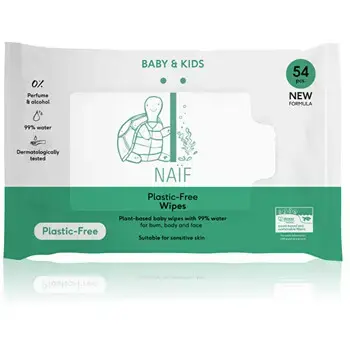 Naif Wipes - Vlhčené ubrousky pro děti a miminka 54 ks