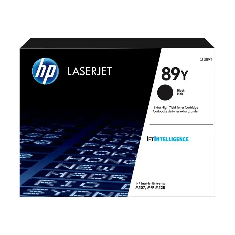 HP 89Y Schwarz Original- Original Tonerpatrone (CF289Y)