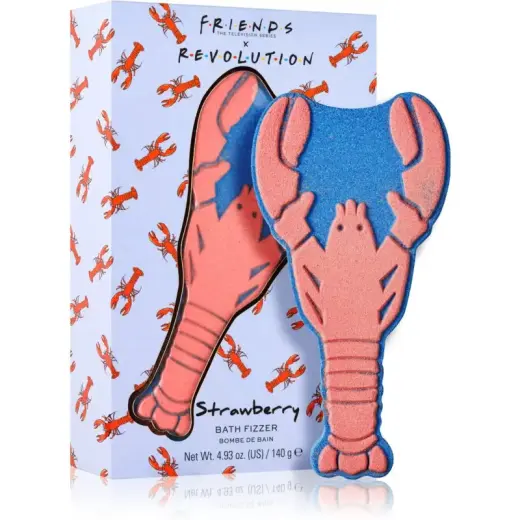 Makeup Revolution Friends Lobster Bath Bombs - 140.0 G