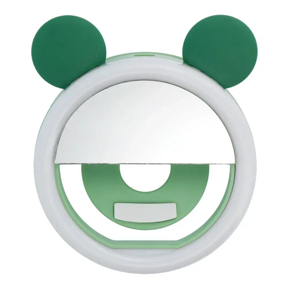 LED light ring for selfie on mobile phone RK12 green