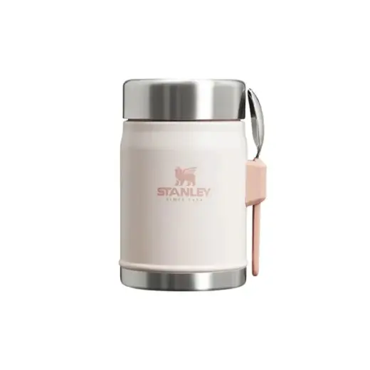 Termoss ēdienu The Legendary Food Jar + Spork 0,4L gaiši rozā