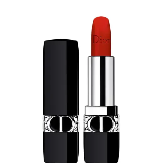 Christian Dior, Couture Colour, Matte, Cream Lipstick, 999, Velvet, Refillable, 3.5 ml