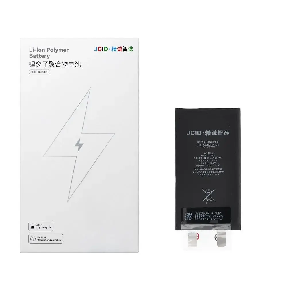 JCID Battery without BMS for iPhone 12 / 12 Pro (high capacity)