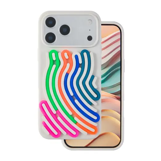 DIY Snake maciņš telefonam iPhone 17 Pro Max bēšs