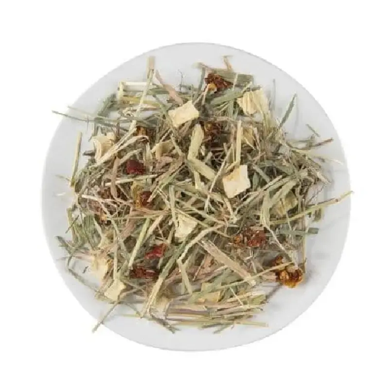 Papildbarība grauzējiem un maziem dzīvniekiem : Witte Molen Puur MEADOW HAY VEGETABLES 500g