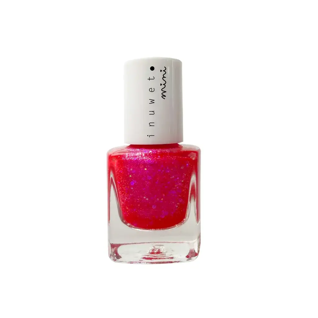 Inuwet , , Glitter, Nail Polish, Fuchsia, 5