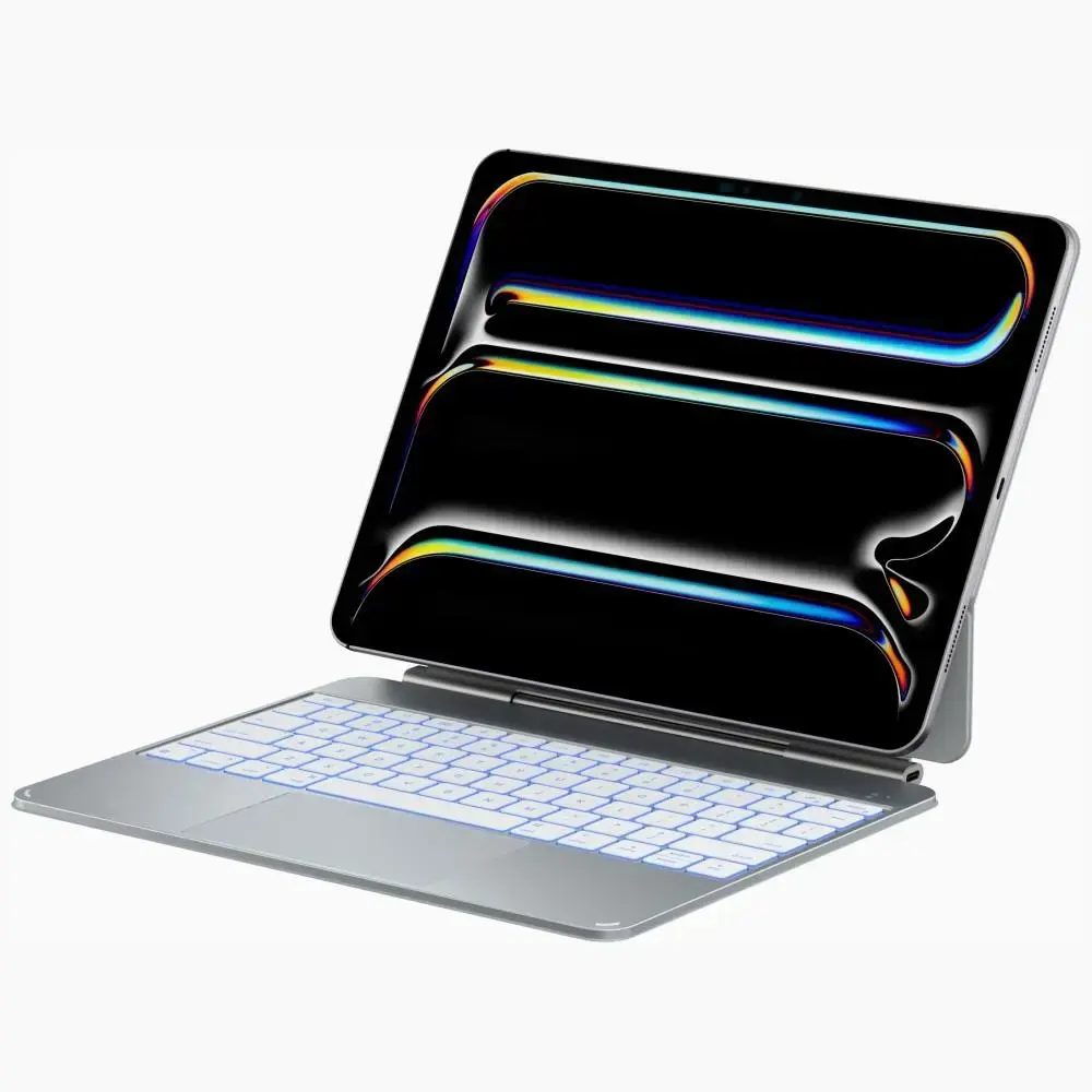 Case Typecase Edge Pro z keyboard for iiPad Pro 13" M4 2024 / M5 2025 silver