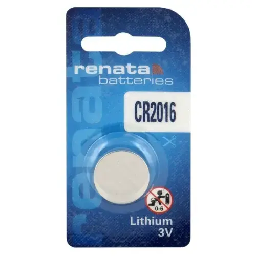 Renata CR2016-1BB Blistera iepakojumā 1gb.