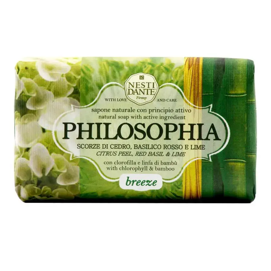 Nesti Dante, Philosophia Breeze, Cleansing & Refreshing, Scented Soap Bar , 250 g