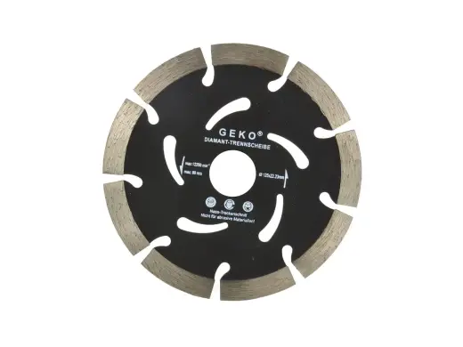 Segmenteeritud teemantketas MUST 125x10x22mm GEKO