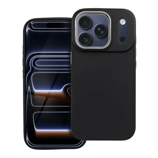 FRAME telefono dėklas iPhone 17 Pro juodas