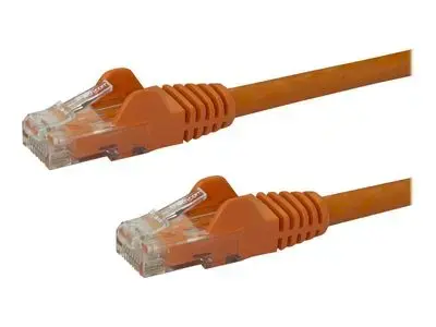 StarTech.com 2m CAT6 Ethernet Cable - Orange Snagless Gigabit CAT 6 Wire - 100W PoE RJ45 UTP 650MHz Category 6 Network Patch Cord UL|TIA (N6PATC2MOR) - patch cable - 2 m - orange