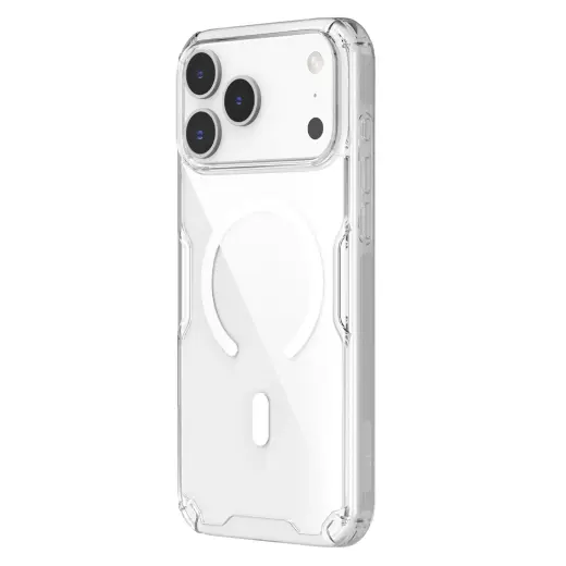 Nillkin Nature maciņš ar MagSafe atbalstu telefonam iPhone 17 Pro Max caurspīdīgs