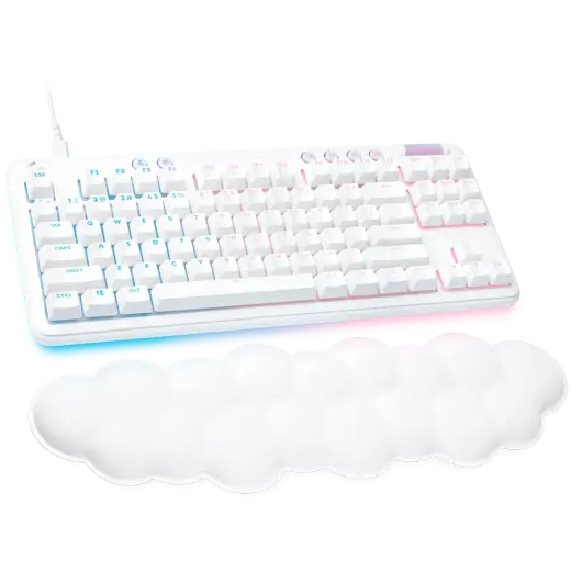 LOGITECH G713 TKL Corded Gaming Keyboard - OFF WHITE - USB - NORDIC - LINEAR
