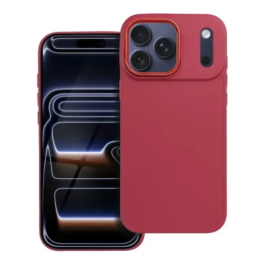 FRAME maciņš telefonam iPhone 17 Pro Max rozā