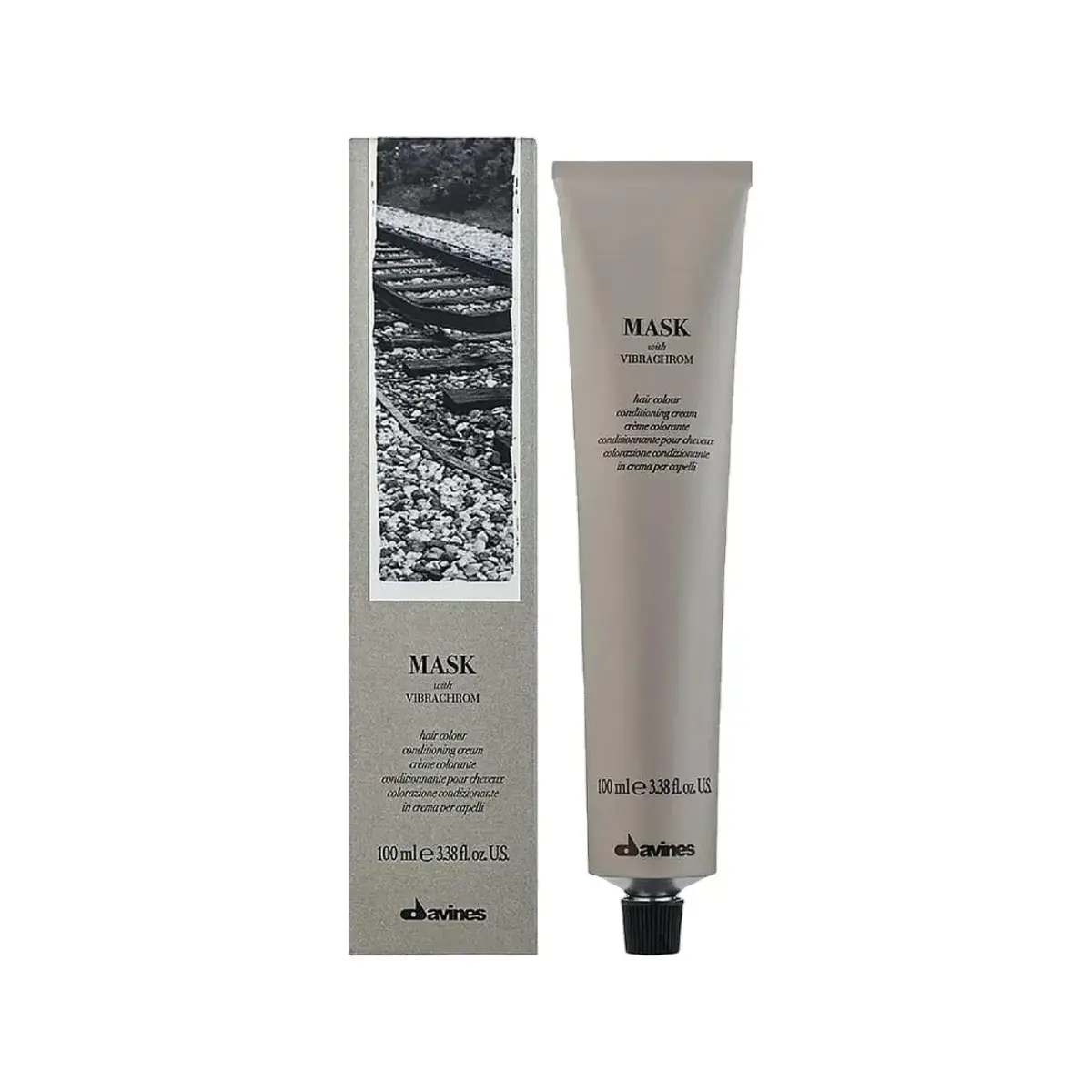 Davines, Mask With Vibrachrom, Permanent Hair Dye, 8.1 , 100 ml