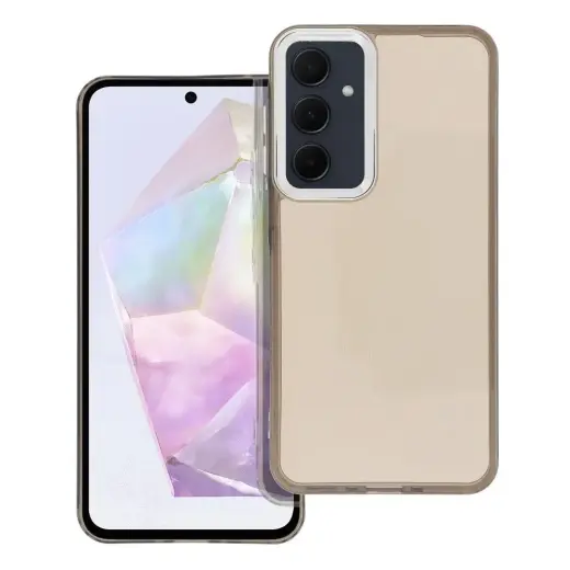PEARL maciņš telefonam Samsung Galaxy A35 5G (A356) melns