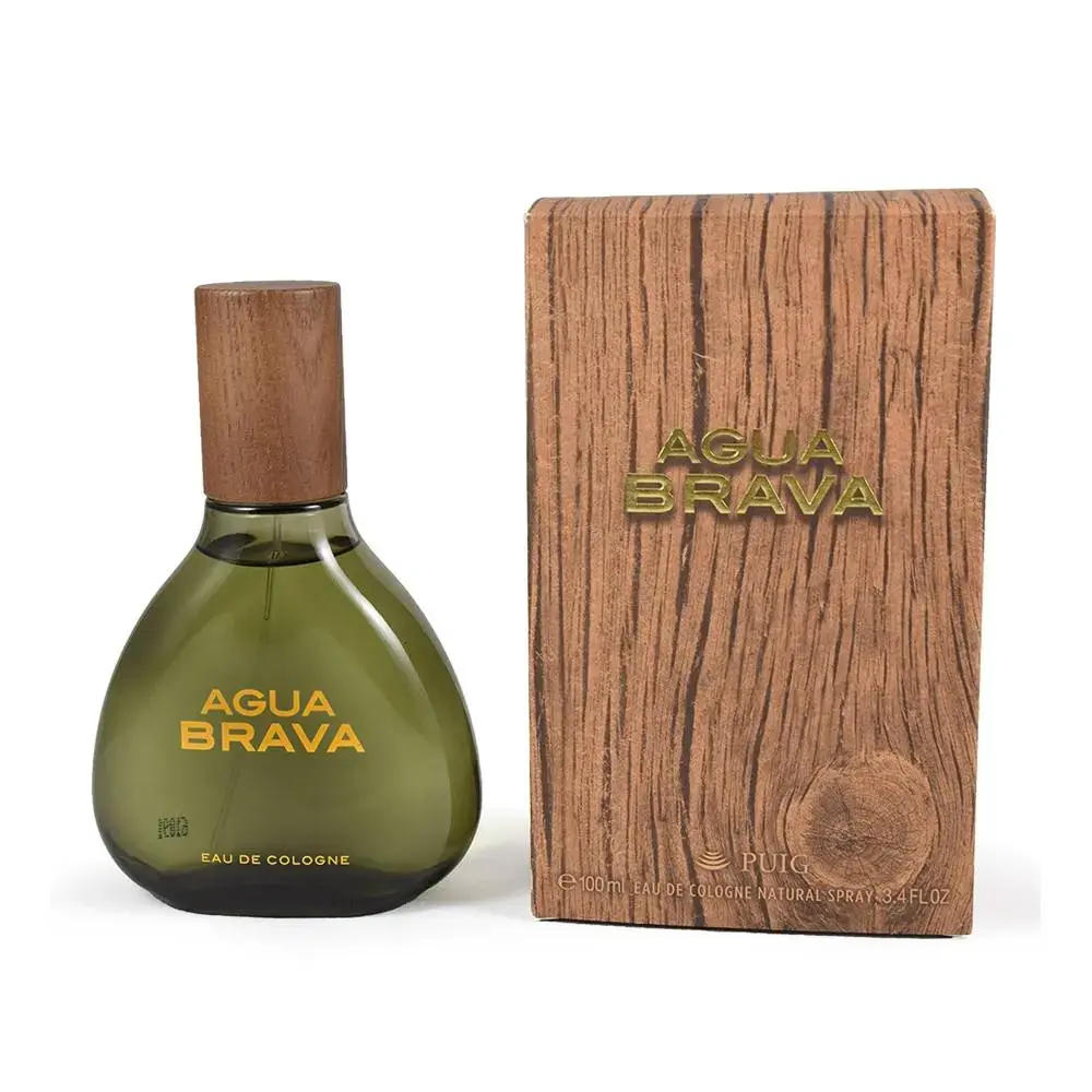 Antonio Puig Agua Brava Eau De Cologne for Men 3.4 Oz / 100 Ml