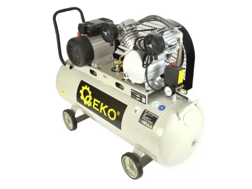 100L õlitatud V-Twin õhukompressor, 9 bar, 390 L/min