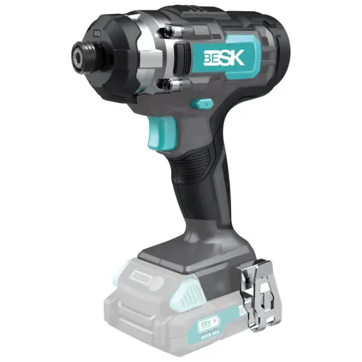 Impact driver cordless 1/4" without charger/battery BESK 20V (4)